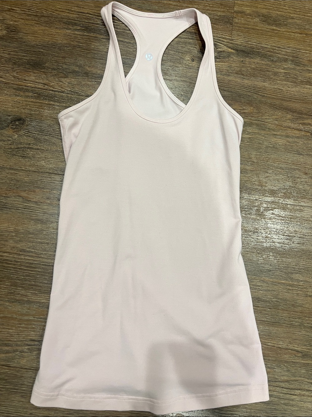 lululemon athletica Pale Pink Racerback Tank